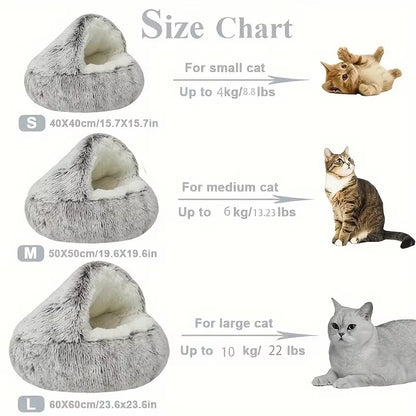 Plush Winter Pet Bed 