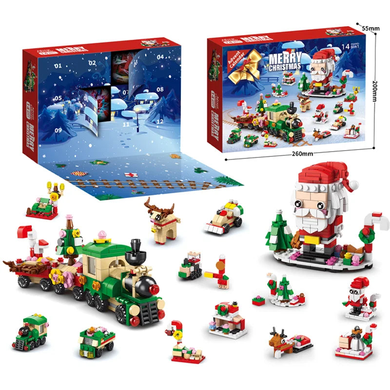 Christmas Building Blocks Calendar