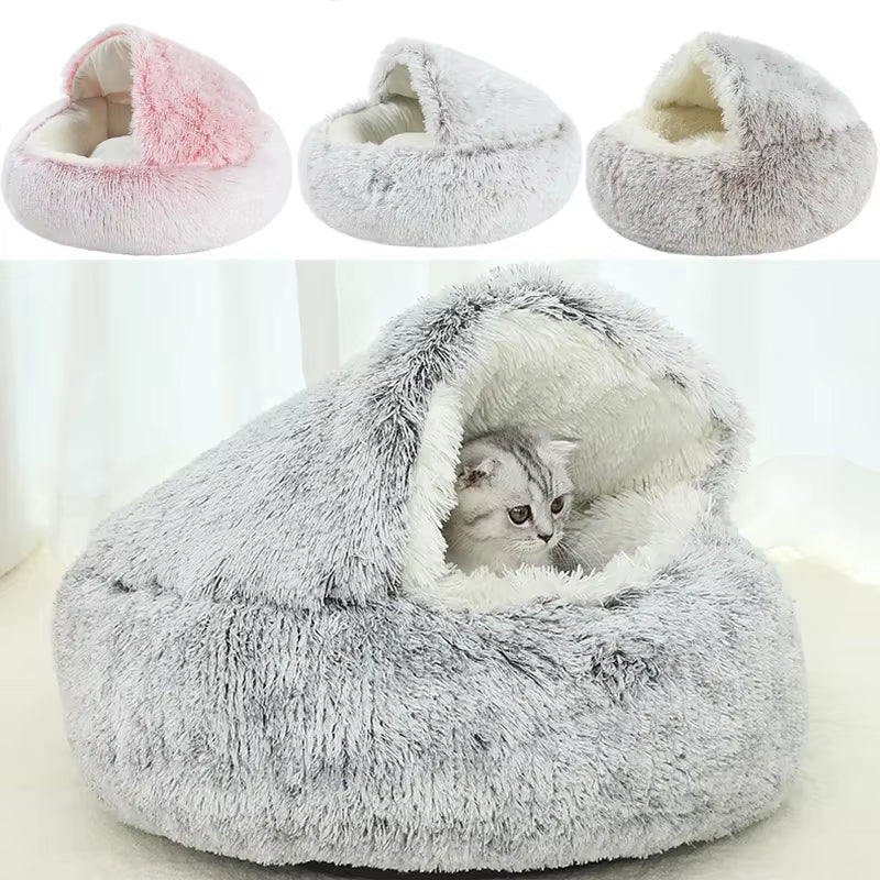 Plush Winter Pet Bed 