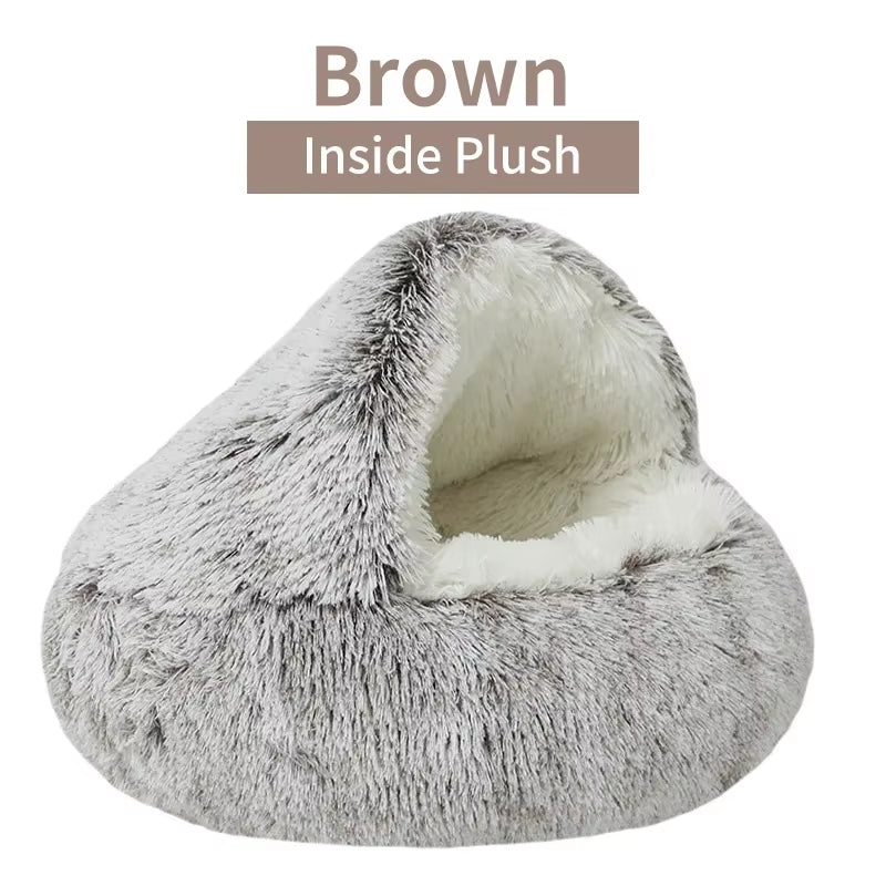 Plush Winter Pet Bed 