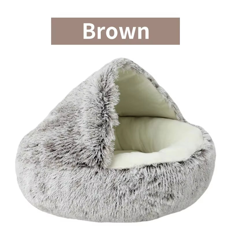 Plush Winter Pet Bed 