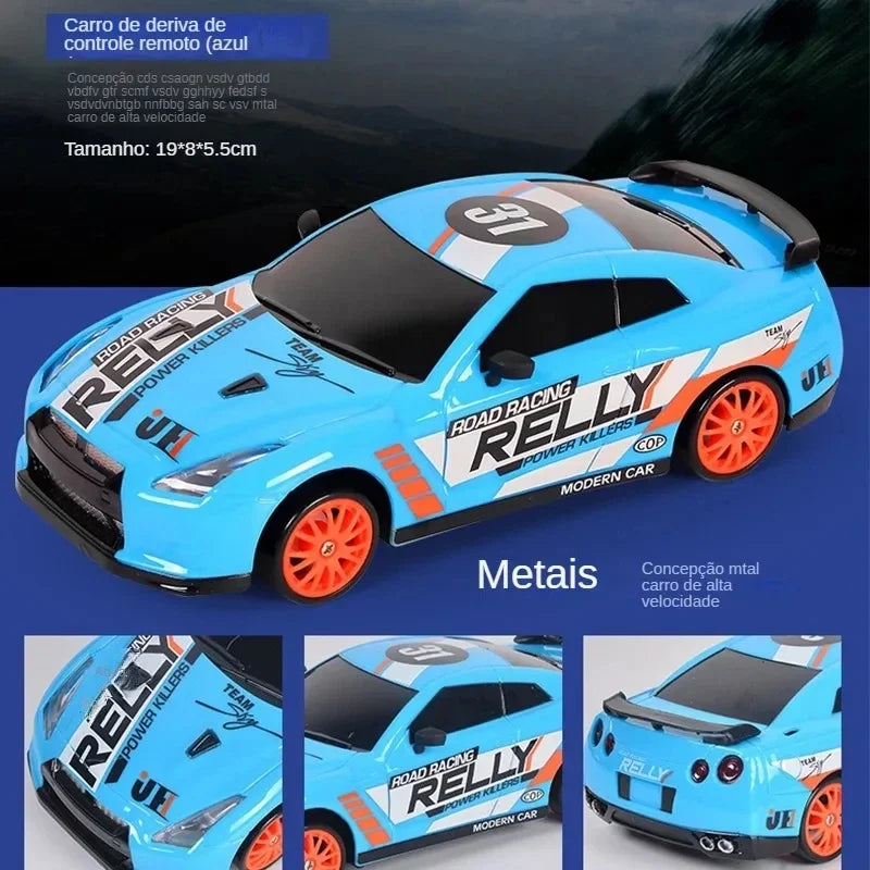 2.4G High Speed Drift GTR 4WD Toy Car