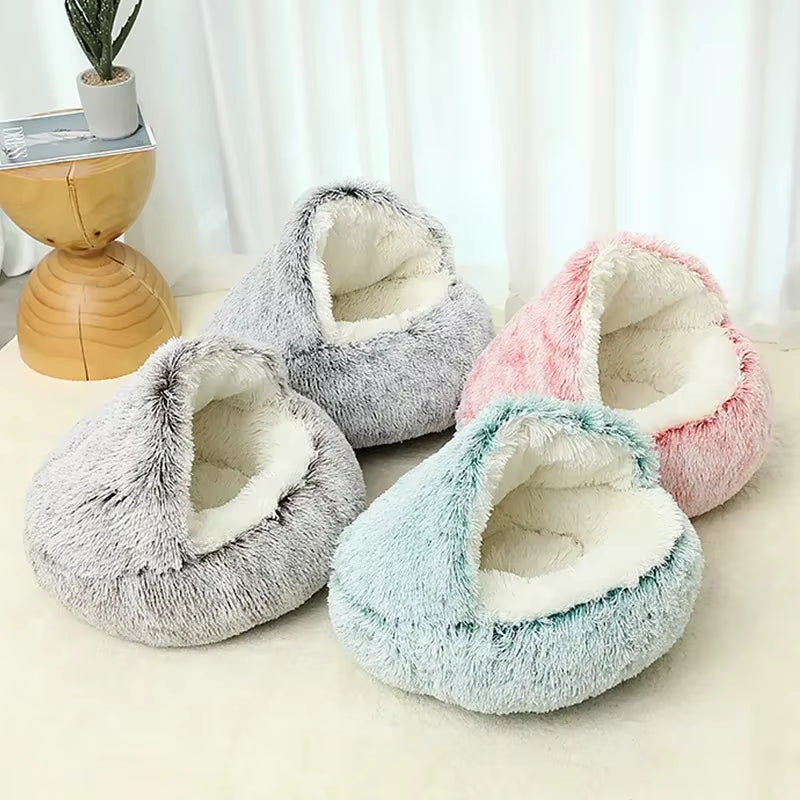 Plush Winter Pet Bed 