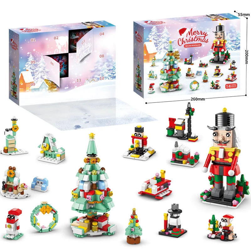 Christmas Building Blocks Calendar