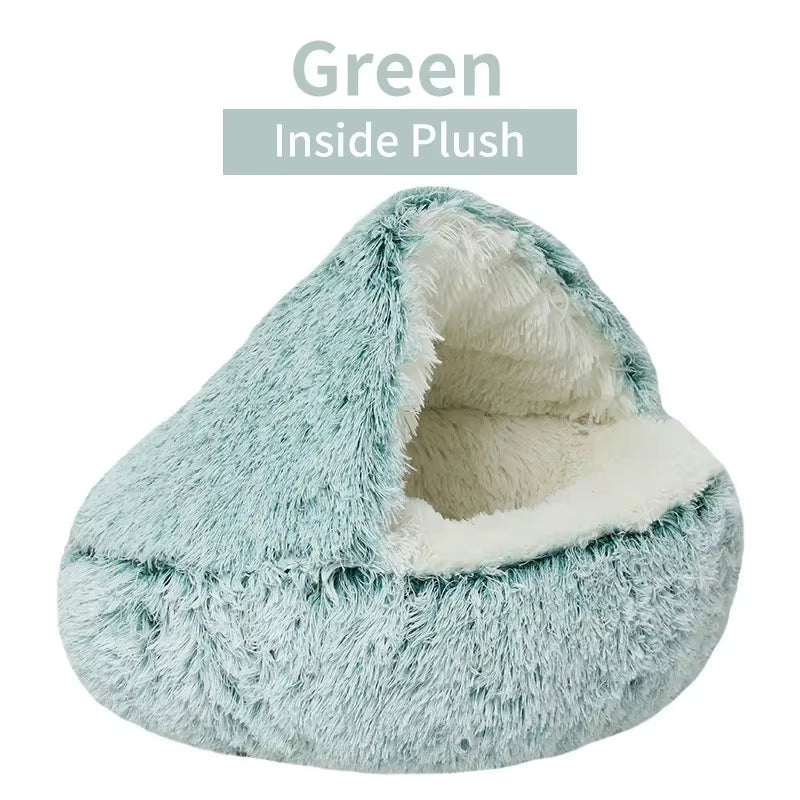 Plush Winter Pet Bed 